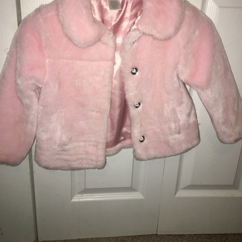 pink jacket